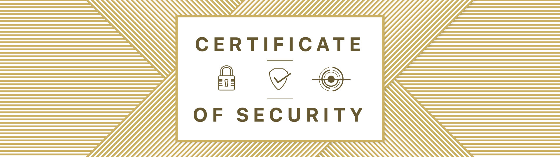 What is a security certificate?